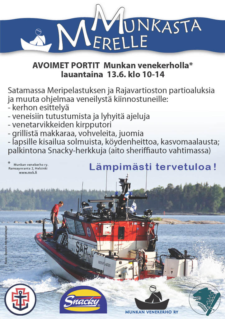 Munkasta merelle – Avoimet portit satamassa